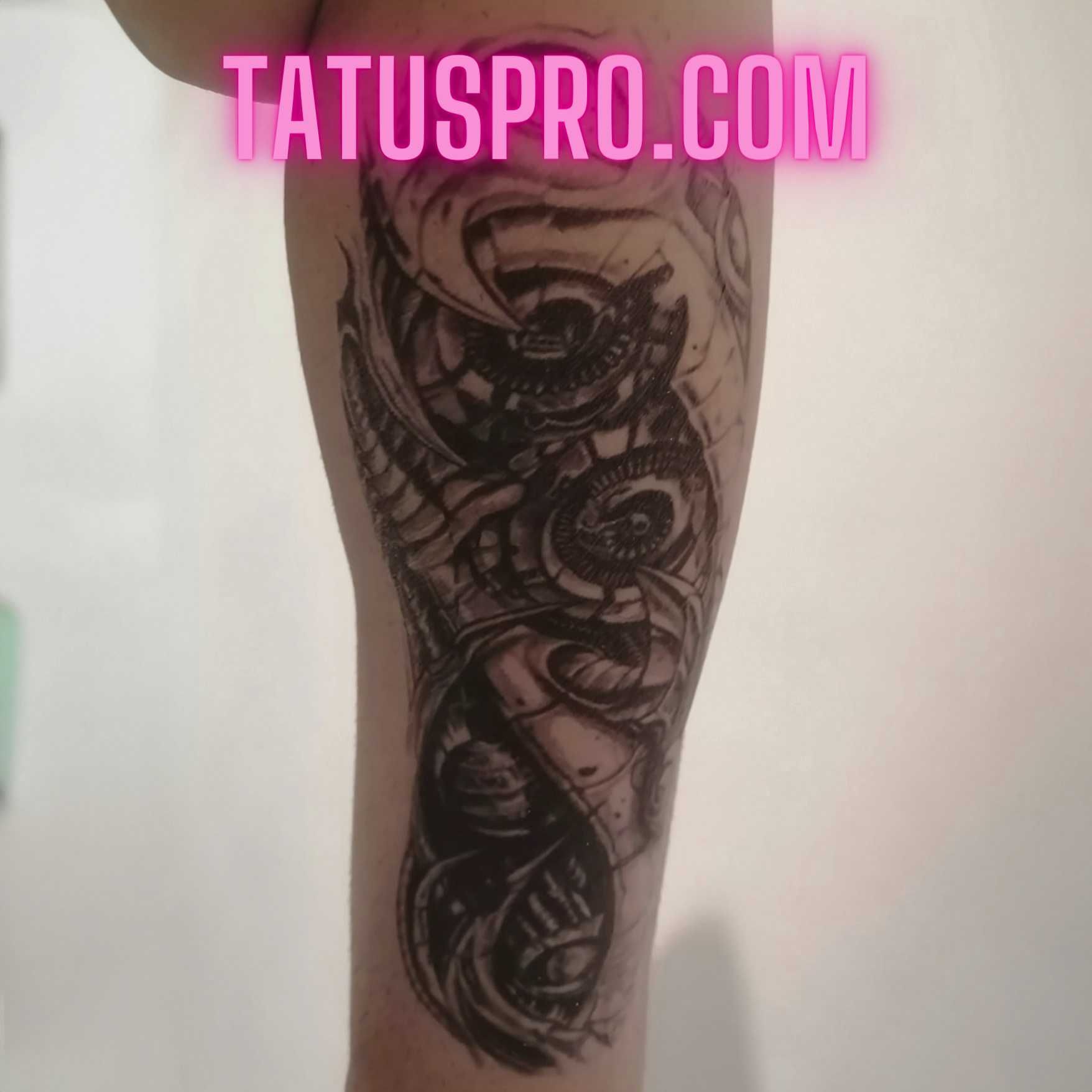 Временна татуировка "Dragonfly" | Бърза доставка | TatusPro.com