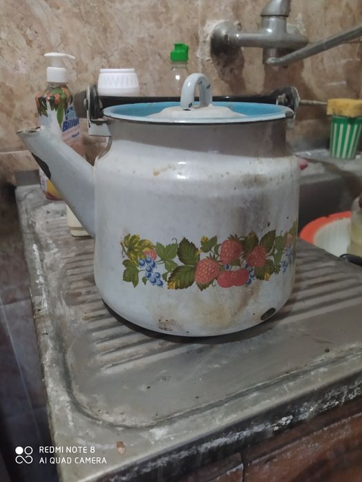 Чайник эмалированный