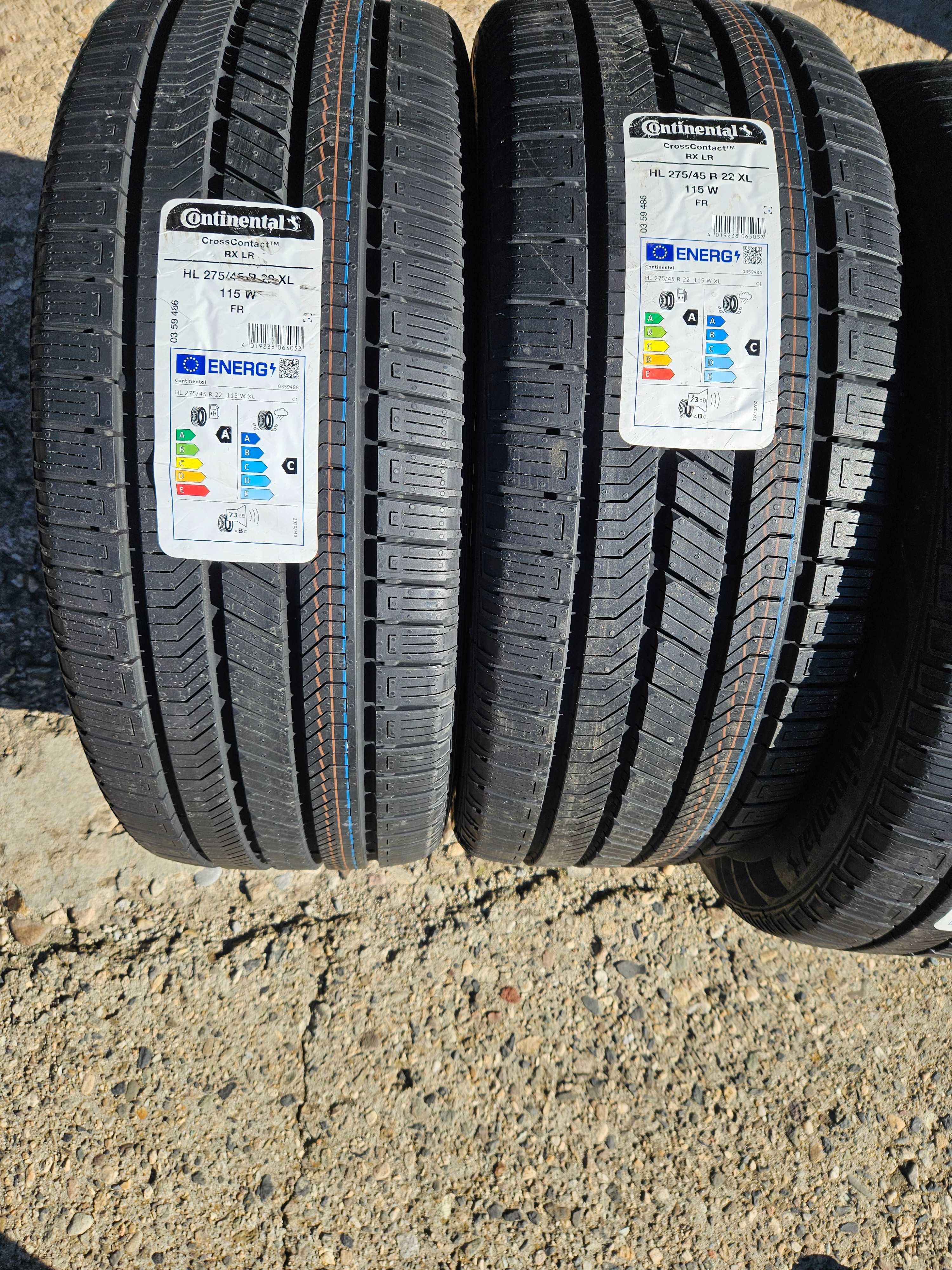 4Нови гуми 275/45R22 Continental CrossContact RX LR FR XL 115W DOT2024