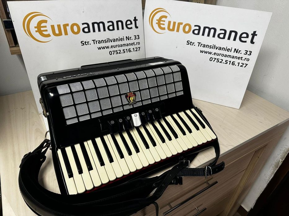 Acordeon Parrot MUS13114, 120 Basi -T-