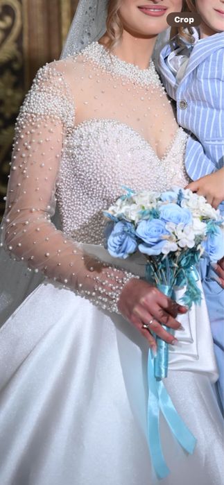 Rochie mireasa xs perle