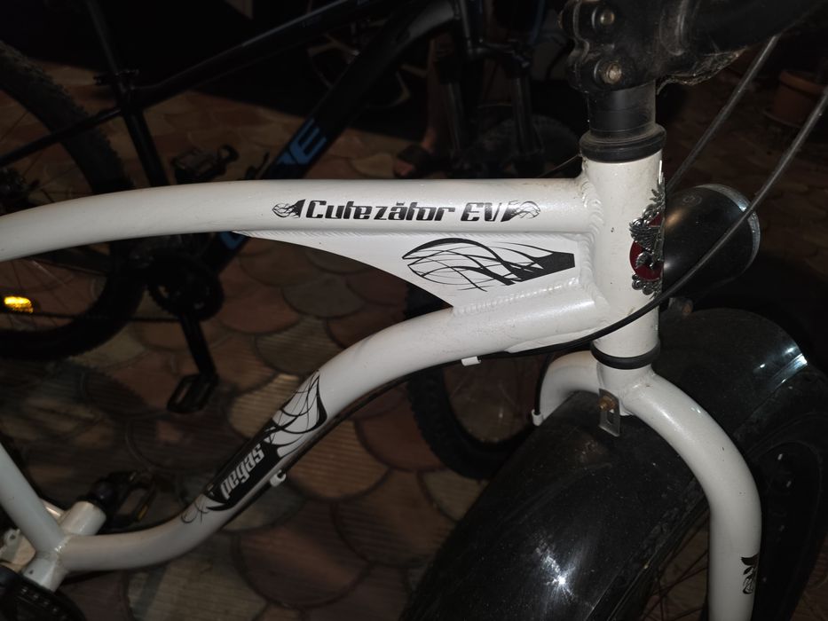 Bicicleta PegasCutezator EV cu cauciucuri mari