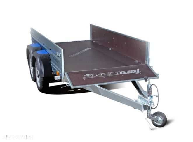Vand remorca 2 axe noua Faro Solidus  236/125/750kg