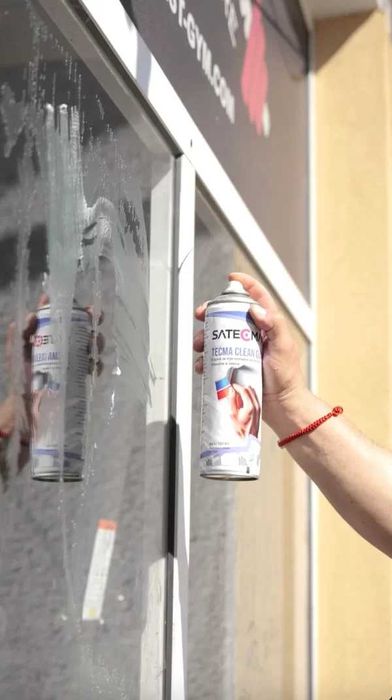 TECMA CLEANGUM  Препарат за почистване на дограма и лепило след ремонт
