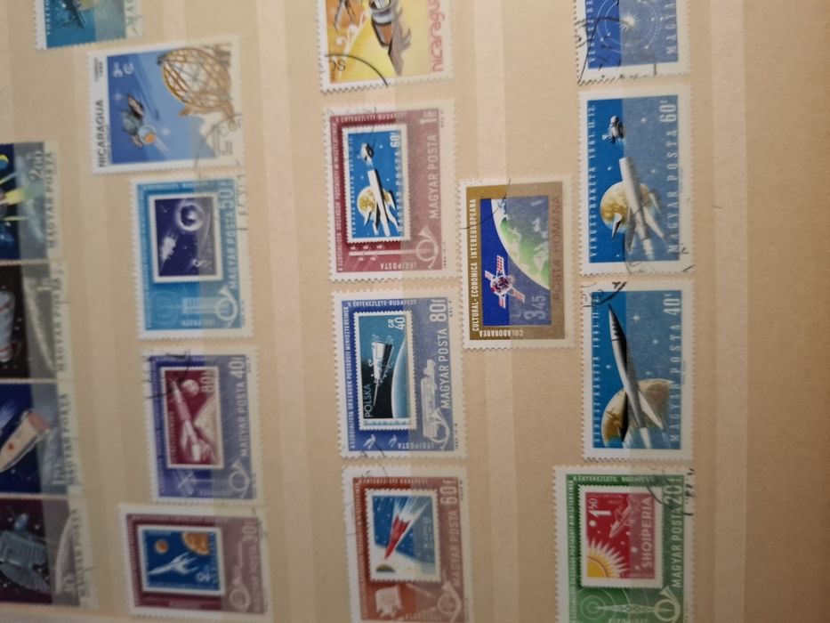 Timbre tematice cosmos+ clasor bonus.