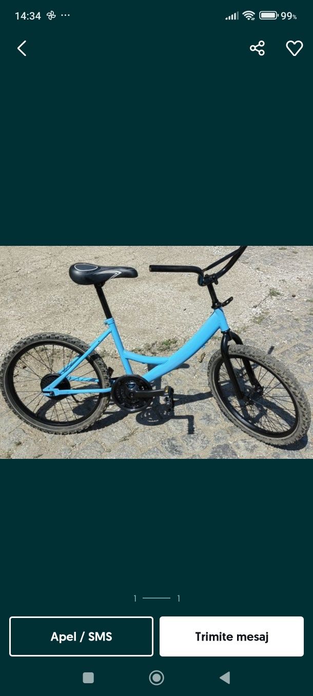 Vând  Bicicleta copii