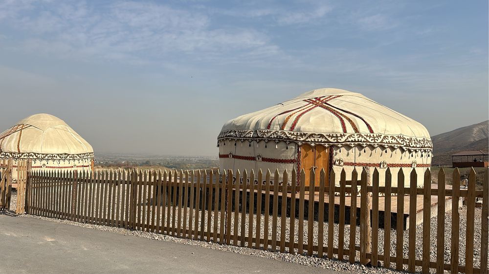 Юрта в аренду с видом на Город