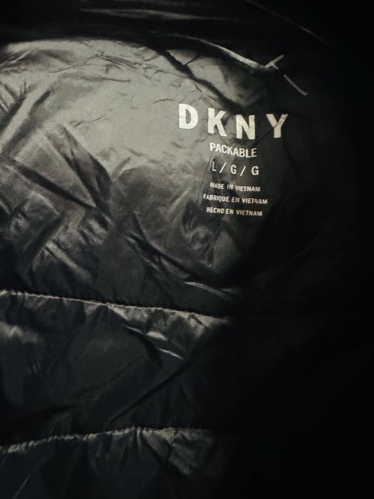 Geaca de iarna DKNY din puf lunga
