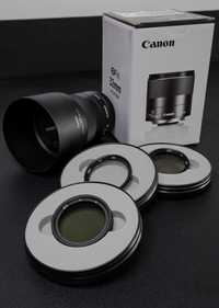 Canon EF-M 32mm F1.4 STM + Parasolar Canon ES-60 + 3 Filtre URTH