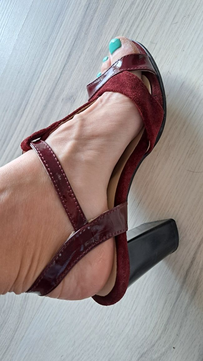 Sandale elegante piele autentica
