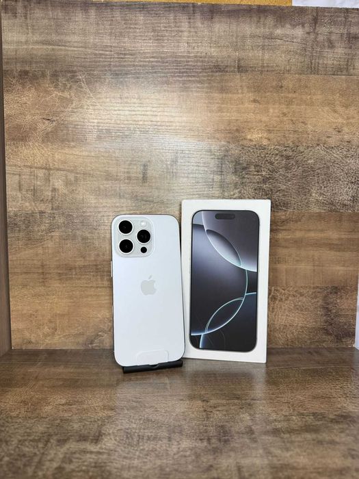 iPhone 16 Pro 256Gb/НОВЫЙ Каспий Жұма  РАС ДО 60 МЕСЯЦЕВ Ломбард Лидер