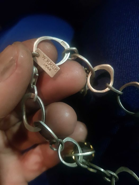 Brățară vintige argint 925, W.KRUK