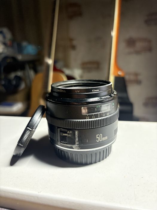 Объектив Canon 50mm f/1.8 (первая версия)