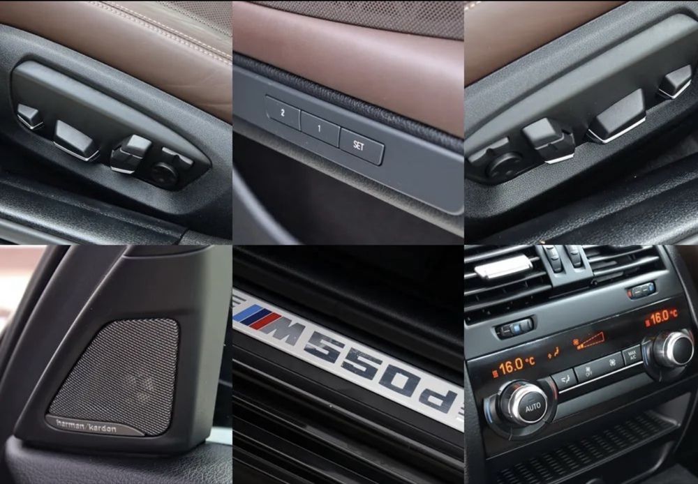 BMW M5 BMW F10 M550 D Facelift 2016 4 Butoane