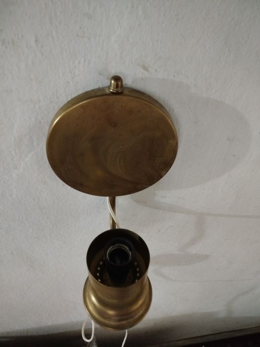 Светильник из латуни