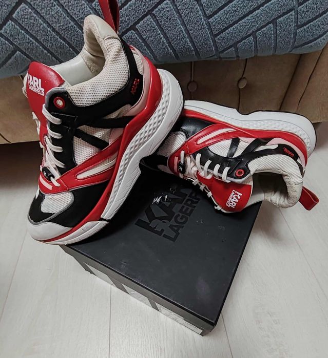 Karl Lagerfeld adidași piele