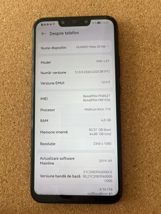 Huawei Mate 20 Lite 64 Gb ID-nqa973