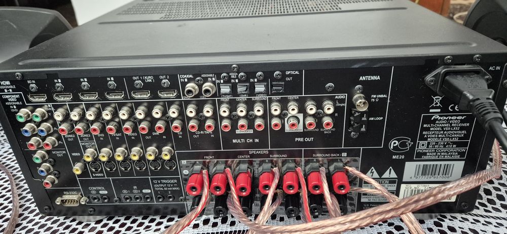 Sistem Audio 7.1  Pioneer