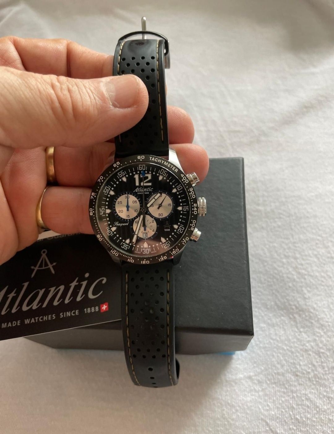 Atlantic Chronograph Sport,Limited Edition TOP Price Swiss Made