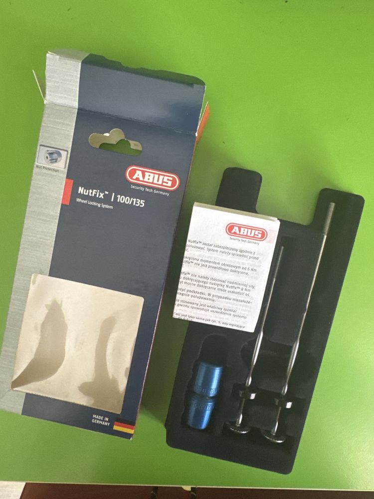 Abus NutFix antifurt roți bicicleta