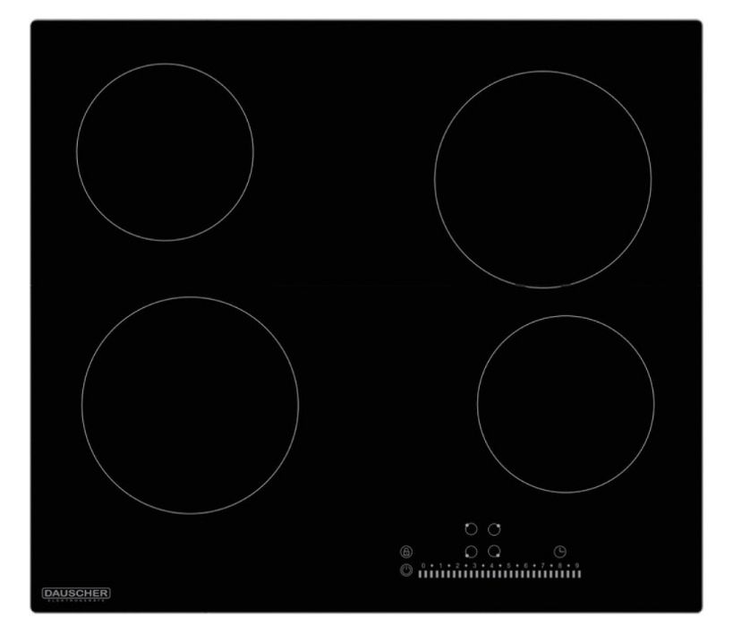 Варочная поверхность DAUSCHER 604CR-TURBO черный