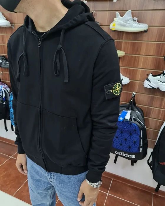 Zip hoodie Stone Island зипка толстовка на замке стоник олимпийка