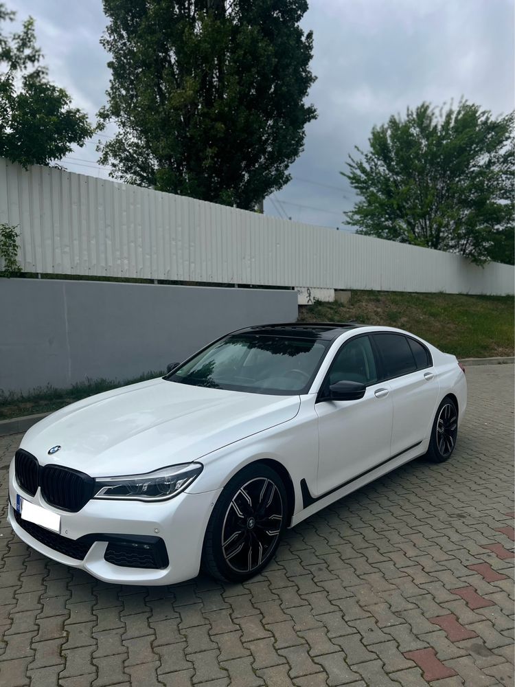 Bmw Seria7  730D,Alb perlat, 2018 M-pachet