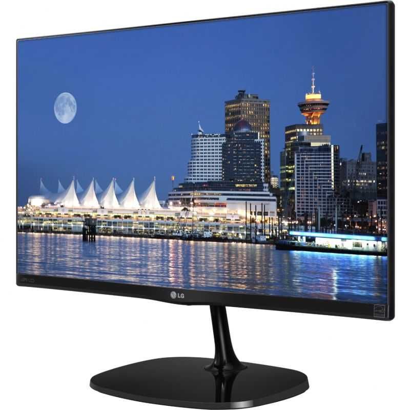 Два монитора LG 23MP67VQ-P 23" с регулируема стойка Gaming setup 75Hz