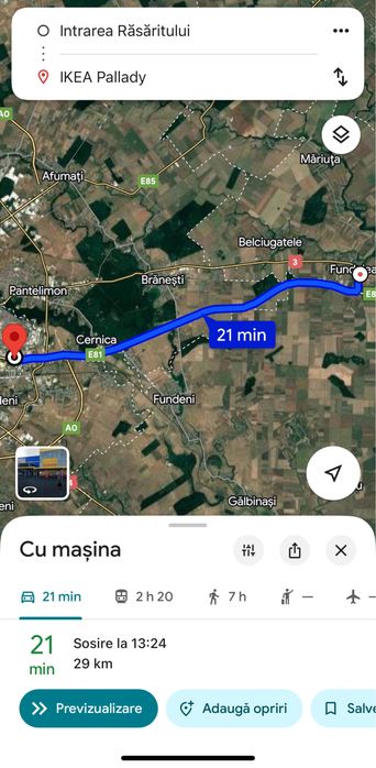 Teren Fundulea intravilan asfalt