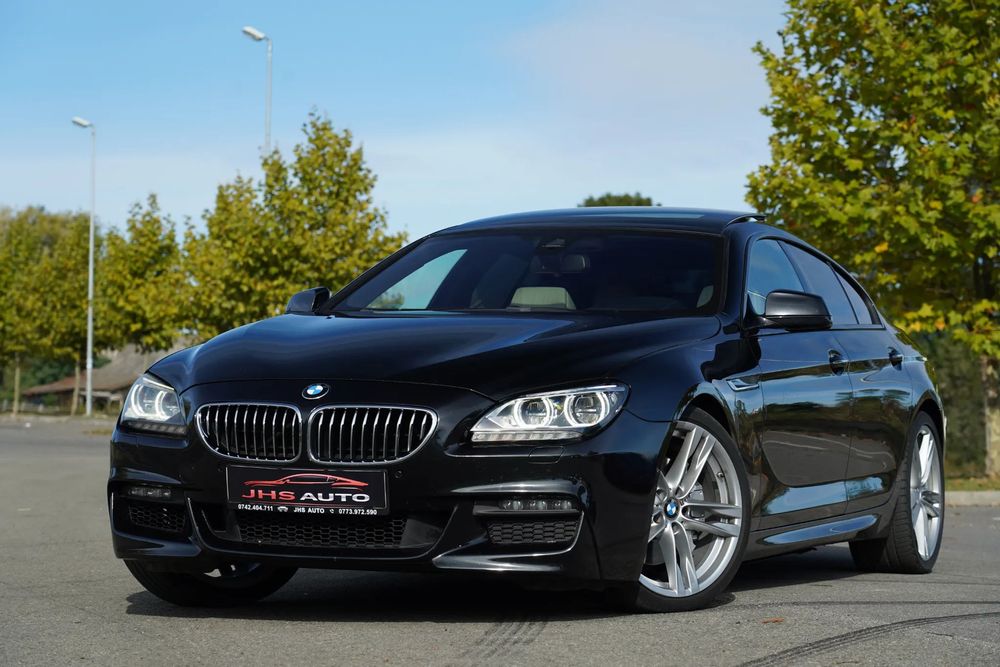 BMW Seria 6 Istoric Complet • Panormaic • Revizie • Int Alb • GARANTIE 12Luni