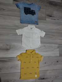 Set 3 tricouri camasi impecabile Next băieți 6-9-12 luni