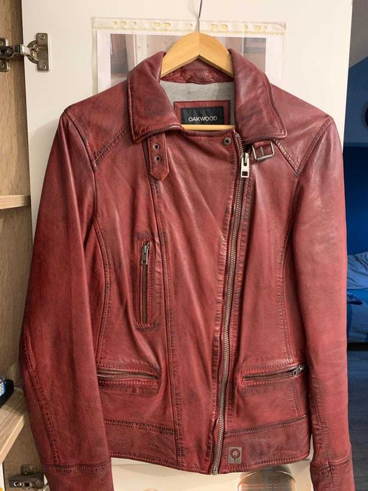 Geaca de piele OAKWOOD - dama