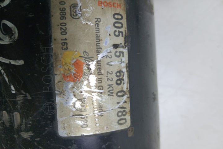 Electromotor  2.2 cdi 0986020163 Mercedes-Benz Sprinter a 2-a generat