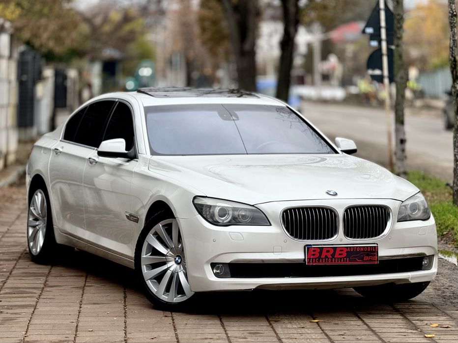 • Bmw Seria 7 F01 740D 2010 / Alb Perlat / Soft close / Parc Auto Rate