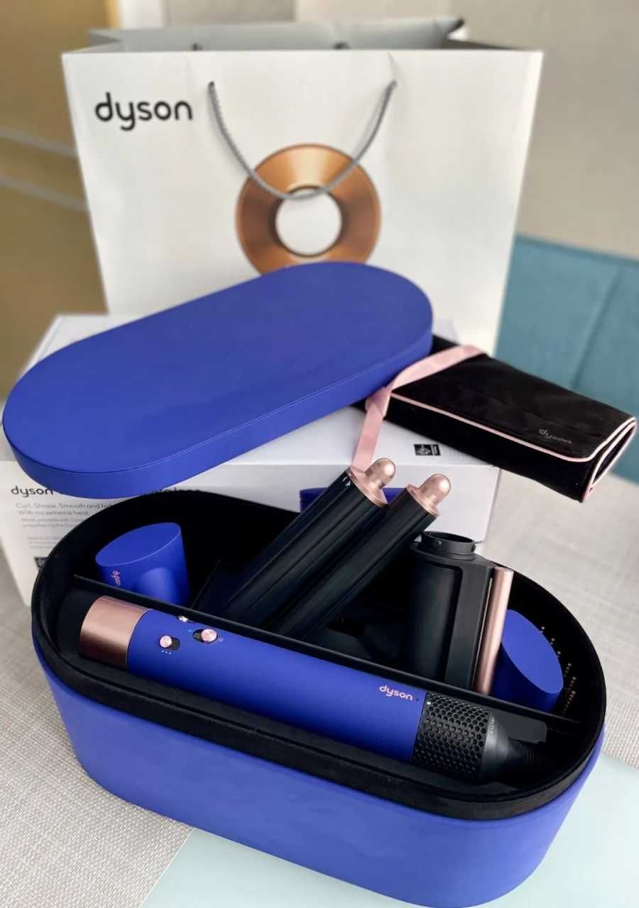 Стайлер/Плойка для волос Dyson AirWrap Blush Blue Праздничные Скидки!!
