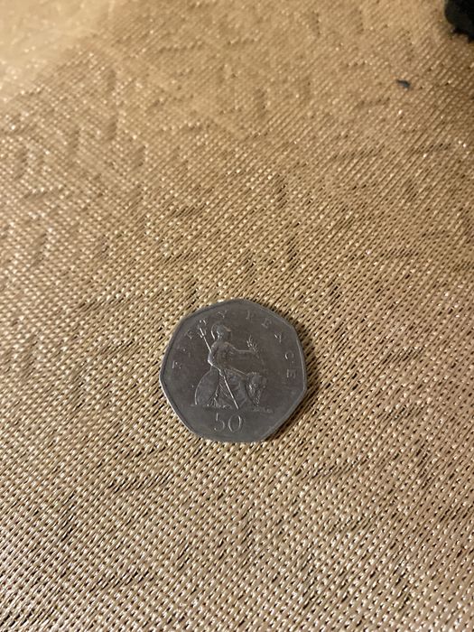 50 Pence Elizabeth 2, an 1997