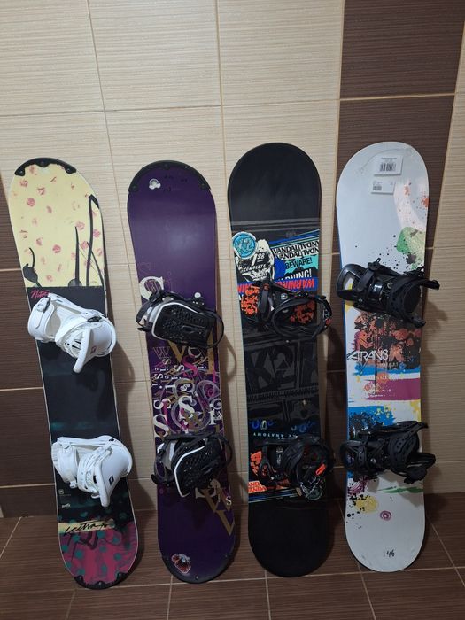 Placa snowboard copii-adulti-boots burton, nitro..