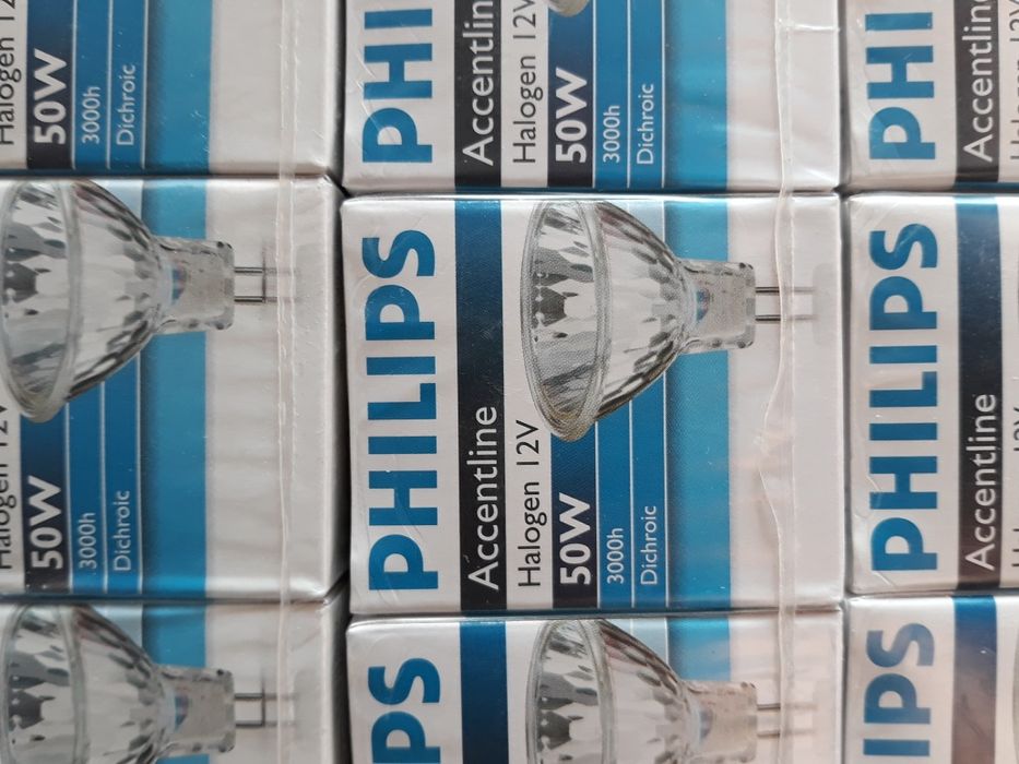 13 becuri halogen NOI, 50W, 12V