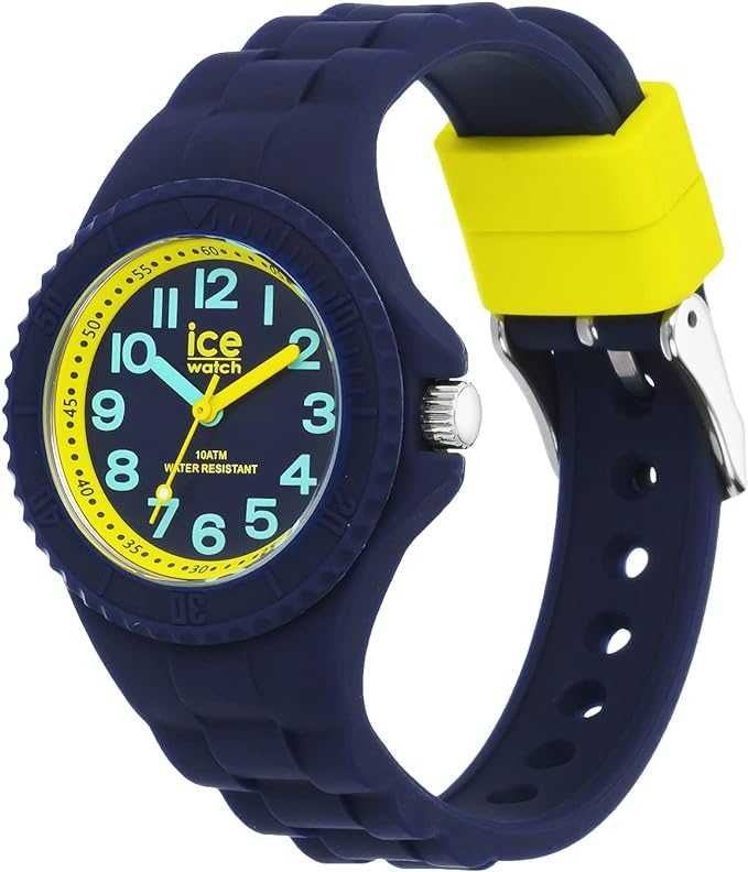 ICE-WATCH  Ceas analog cu quartz pentru băieți, cu curea din silicon