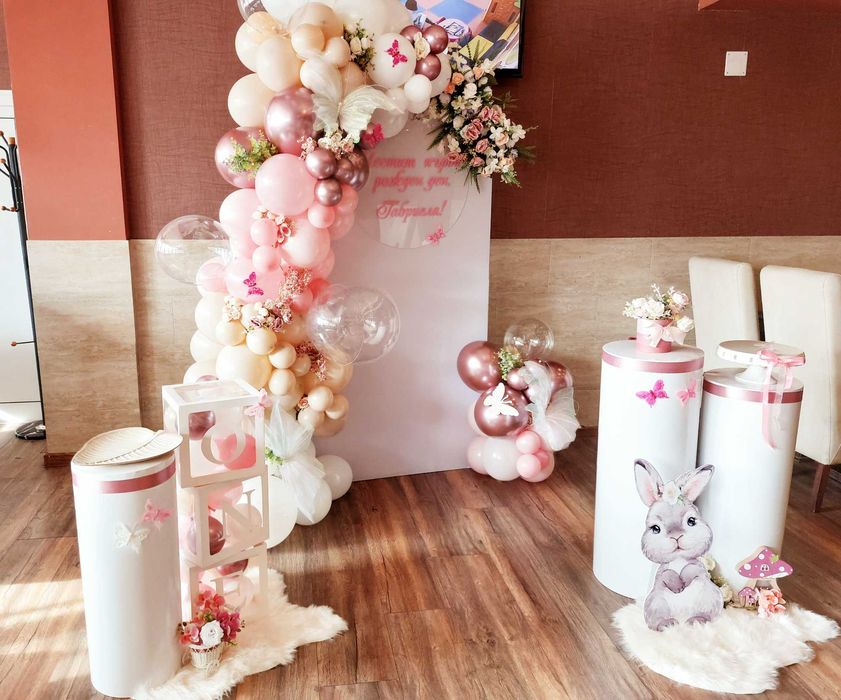 Украса за прощапулник,  погача или "welcome baby", посрещане на бебе