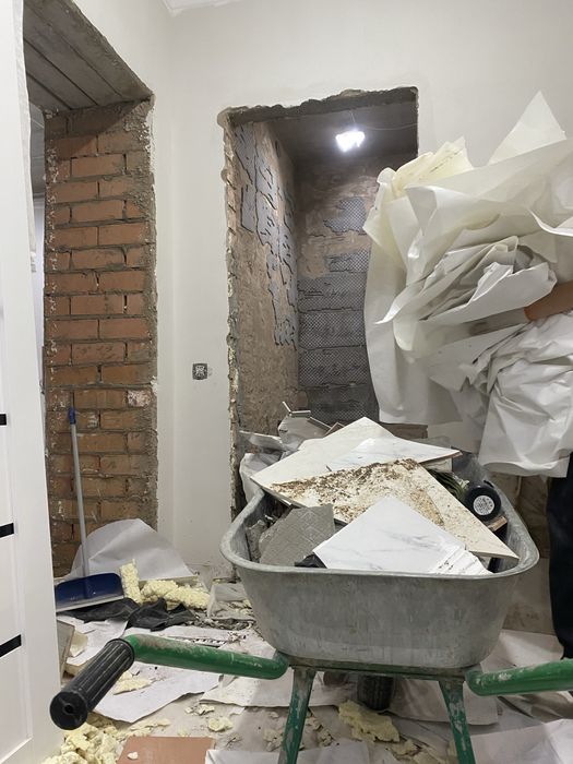 Демонтаж стены и не только