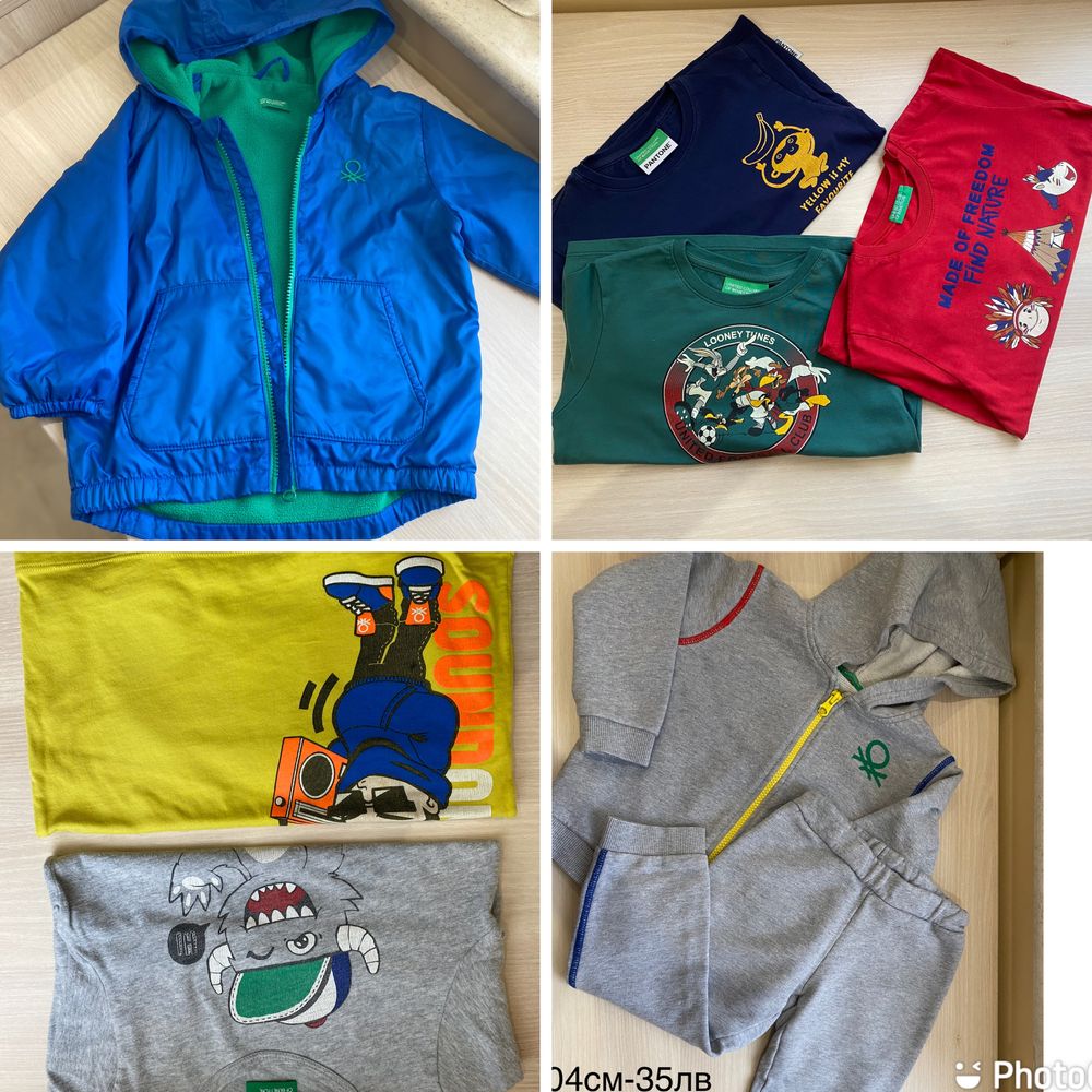 *Benetton* за момче ,98-104см