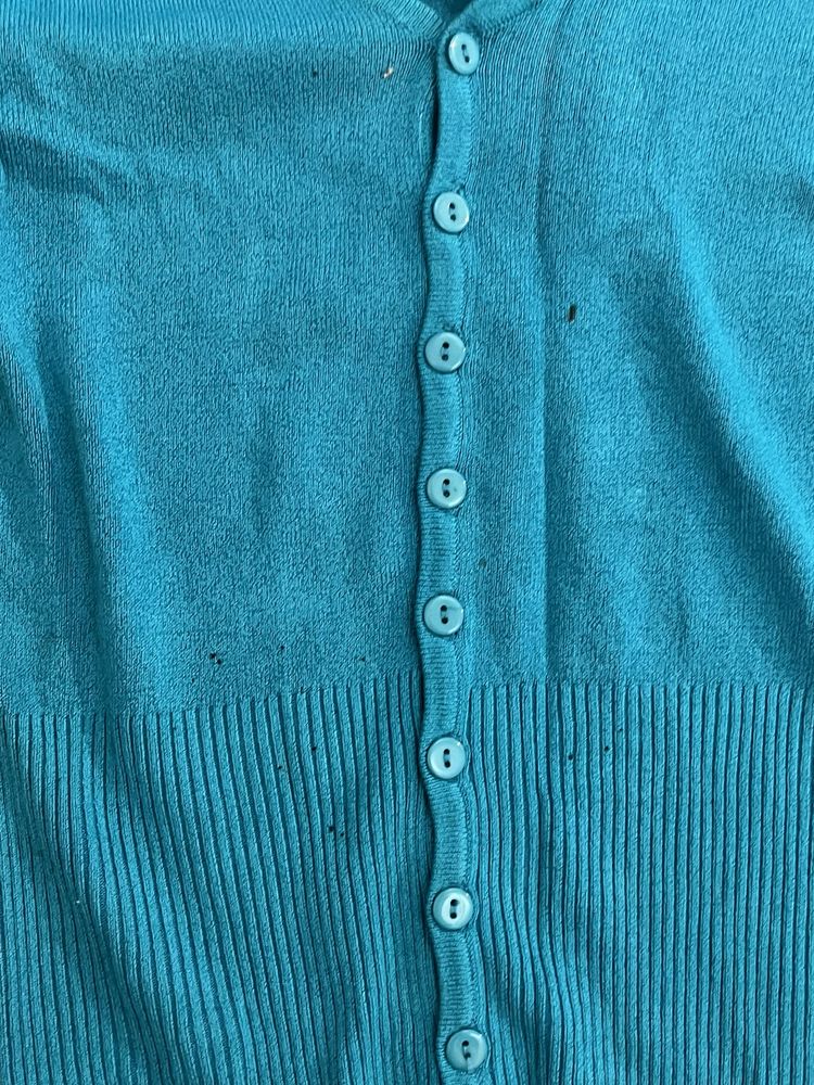 Cardigan Albastru