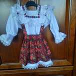 Costum popular fete 1-3 ani