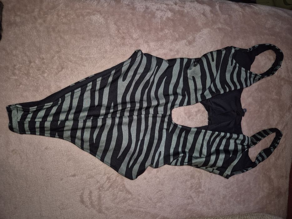 Costum de baie întreg cu fermoar Calzedonia