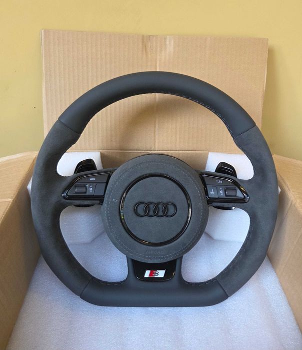 Волан Audi A3 A4 A5 A6 A7 A8 Q3 Q5 Q7 Ауди А6 S-line рязан с алкантара