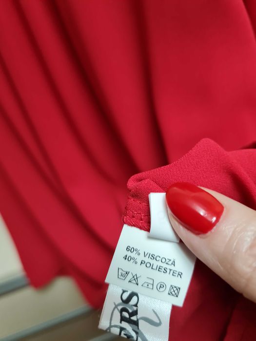 bluza rosie vascoza marime 48