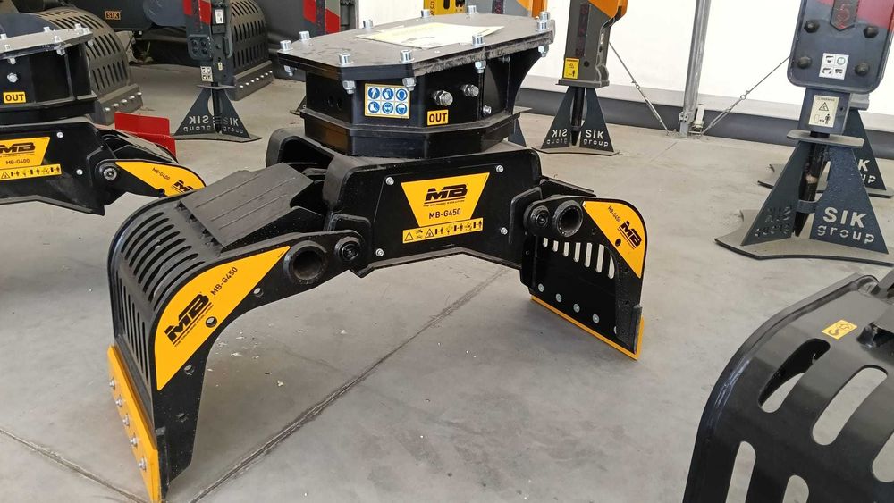 Graifer de sortare MB Crusher  G450 S4, nou, STOC - made in Italy