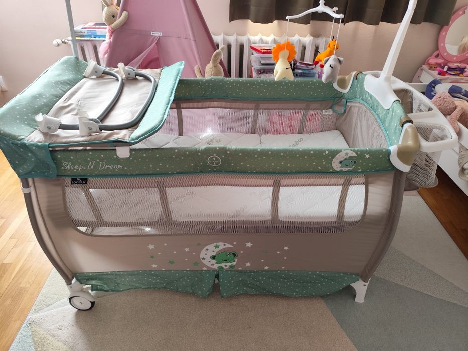 Сгъваема кошара (с матрак) Sleep and dream, Lorelli