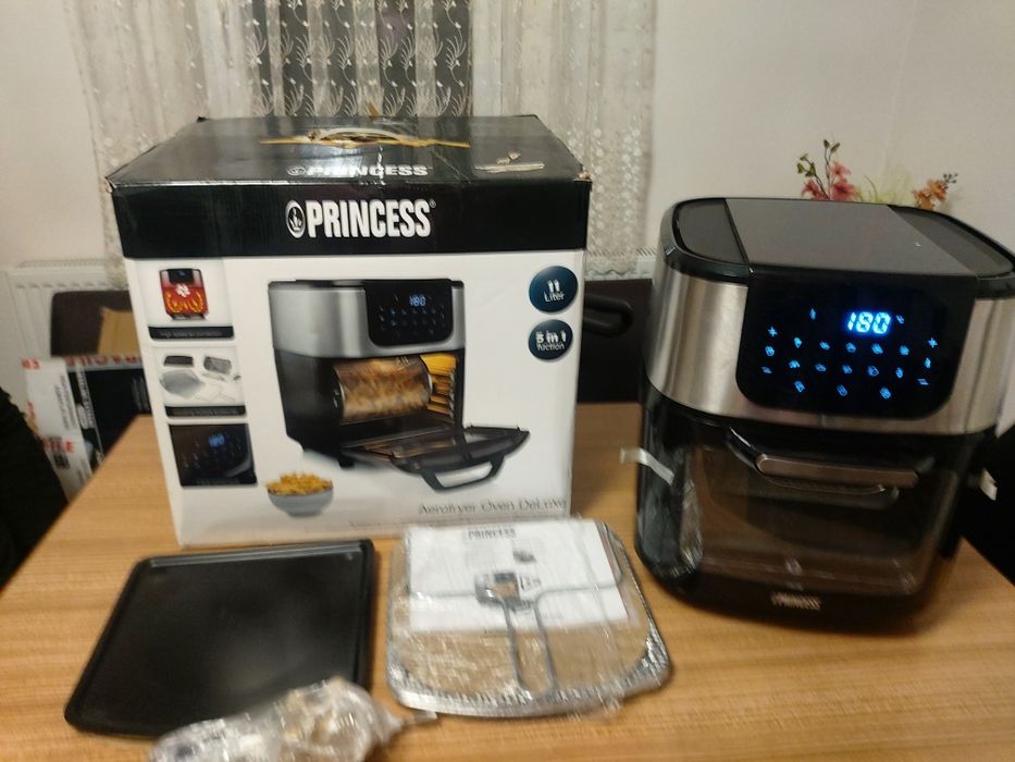 Friteuza cu aer cald tip cuptor 11 L